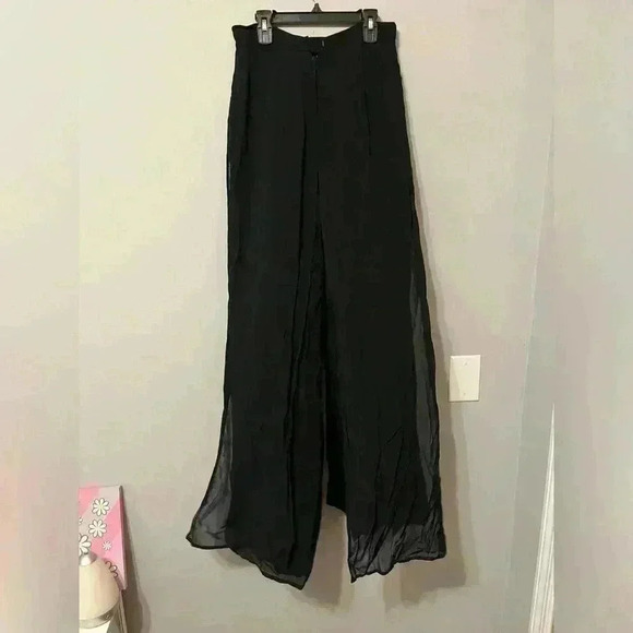TADASHI Flowy Black Dress Pant Size 8 - Picture 8 of 11